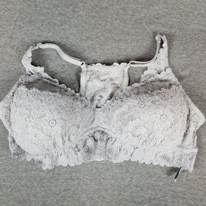 Gray Aerie Bralette Racerback Sz XL